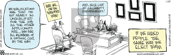 Non Sequitur on Friday January 25, 2008 Comic Strip