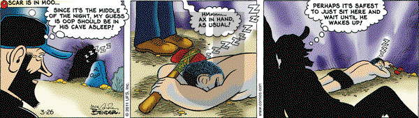 Alley Oop on Saturday March 26, 2011 Comic Strip