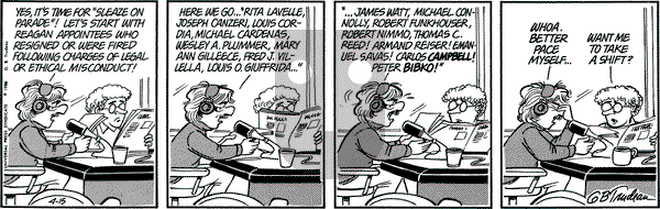 Doonesbury on Tuesday April 15, 1986 Comic Strip