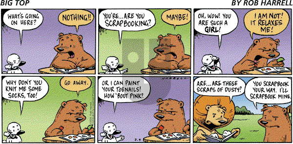Big Top on Sunday July 9, 2006 Comic Strip