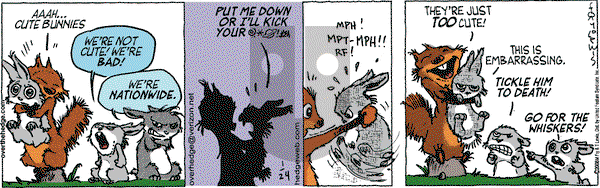 Over the Hedge on Thursday January 24, 2008 Comic Strip