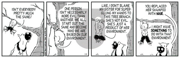 Cow and Boy Classics on Saturday February 10, 2007 Comic Strip