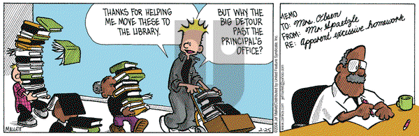 Frazz on Wednesday February 25, 2004 Comic Strip
