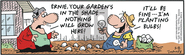 Frank and Ernest on Saturday May 8, 2010 Comic Strip