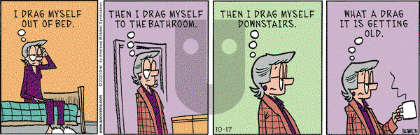 Grand Avenue on Saturday October 17, 2020 Comic Strip