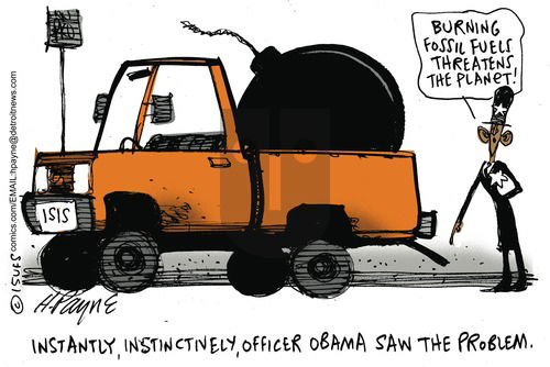 Henry Payne on Sunday December 20, 2015 Comic Strip