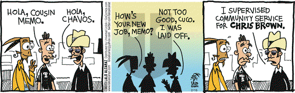 La Cucaracha on Monday February 18, 2013 Comic Strip