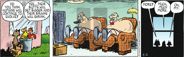 Over the Hedge on Thursday May 2, 2019 Comic Strip