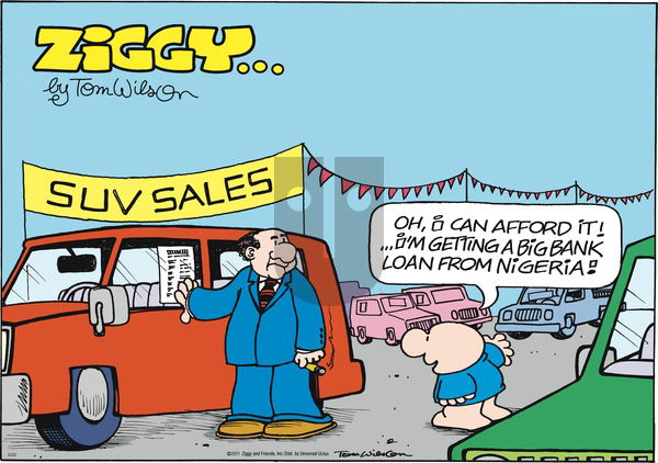 Ziggy on Sunday May 22, 2011 Comic Strip