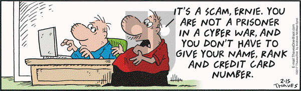 Frank and Ernest on Wednesday February 15, 2017 Comic Strip