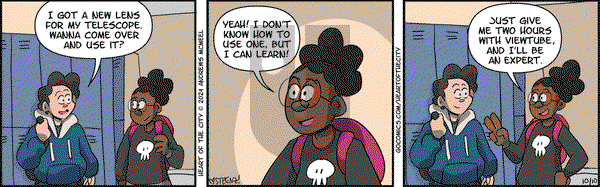 Heart of the City - Thursday October 10, 2024 Comic Strip