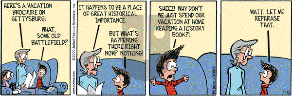 Grand Avenue on Wednesday July 15, 2009 Comic Strip