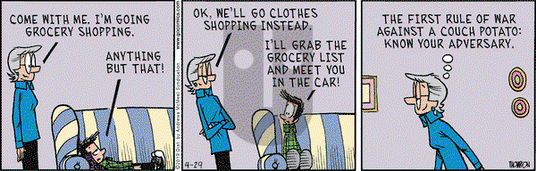 Grand Avenue on Monday April 29, 2019 Comic Strip
