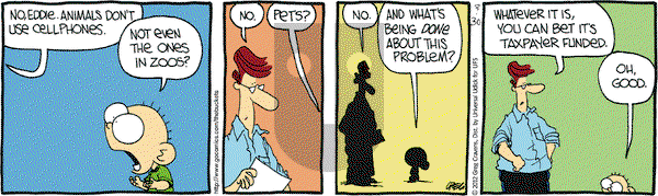 The Buckets on Friday March 30, 2012 Comic Strip