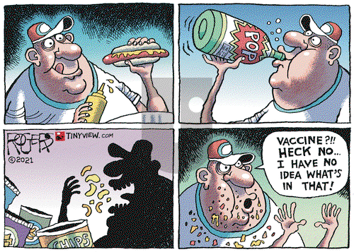 Rob Rogers on Friday May 7, 2021 Comic Strip