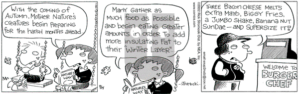 Soup to Nutz - Old on Saturday September 14, 2002 Comic Strip