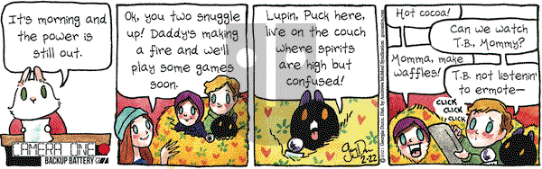 Breaking Cat News on Monday February 22, 2021 Comic Strip