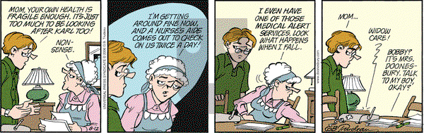 Doonesbury on Saturday August 12, 2006 Comic Strip