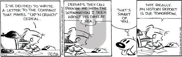 Red and Rover on Wednesday March 23, 2005 Comic Strip
