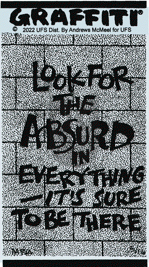 Graffiti - Monday May 16, 2022 Comic Strip