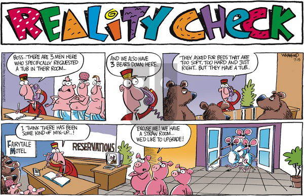 Reality Check on Sunday July 15, 2012 Comic Strip