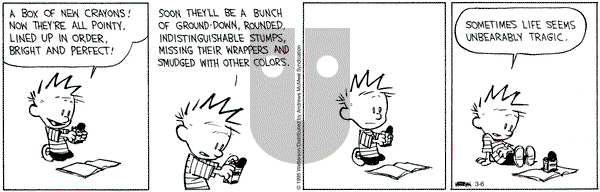 Calvin and Hobbes on Thursday March 6, 2025 Comic Strip