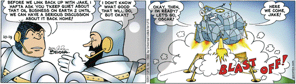 Alley Oop - Wednesday October 19, 2011 Comic Strip