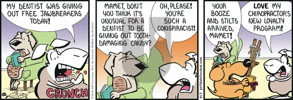 DeFlocked on Tuesday August 7, 2018 Comic Strip