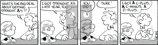 Drabble on Wednesday September 6, 2000 Comic Strip