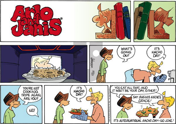 Arlo and Janis on Sunday October 21, 2012 Comic Strip