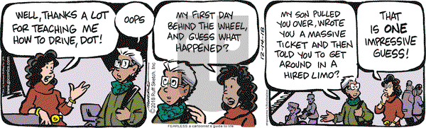 JumpStart on Friday December 14, 2018 Comic Strip