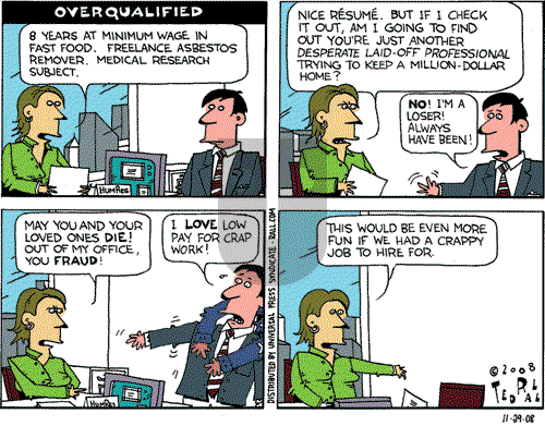 Ted Rall on Saturday November 29, 2008 Comic Strip