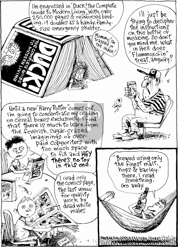 Richard's Poor Almanac on Friday August 8, 2014 Comic Strip