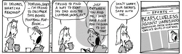 Barkeater Lake on Friday March 30, 2012 Comic Strip