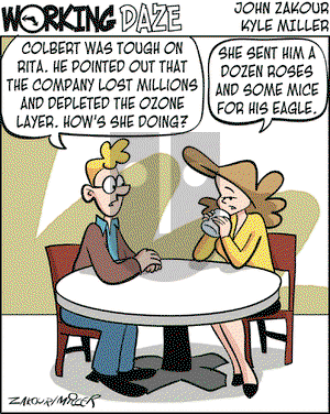 Working Daze on Friday August 3, 2007 Comic Strip