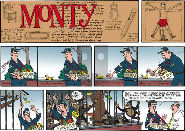 Monty on Sunday October 26, 2014 Comic Strip