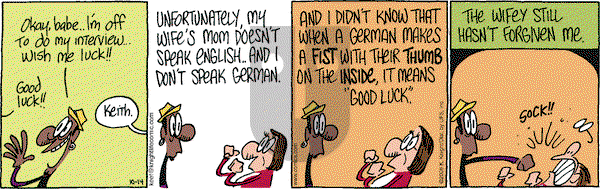 The Knight Life on Tuesday October 14, 2008 Comic Strip