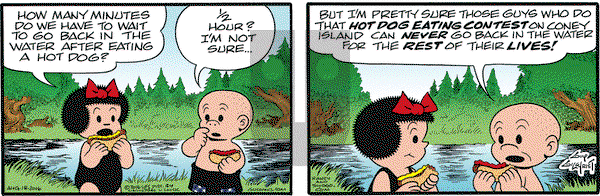 Nancy on Thursday August 18, 2016 Comic Strip