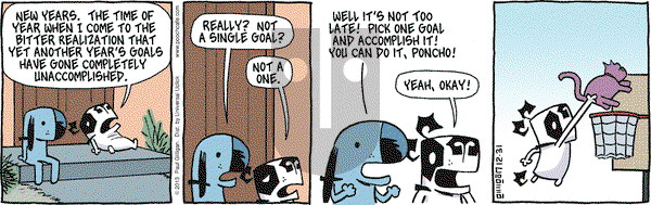 Pooch Cafe on Tuesday December 31, 2013 Comic Strip