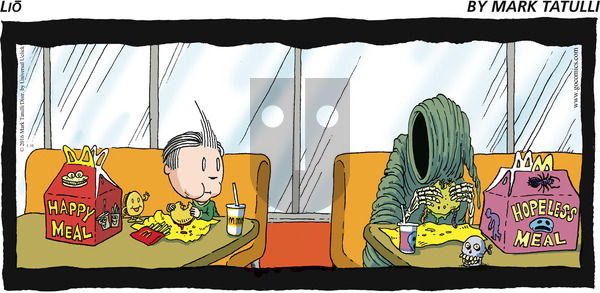 Lio on Sunday January 10, 2016 Comic Strip