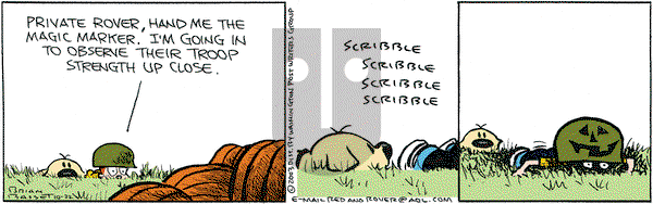 Red and Rover on Wednesday October 22, 2003 Comic Strip