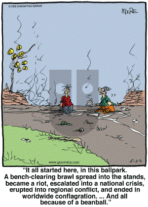 In the Bleachers - Monday May 22, 2006 Comic Strip