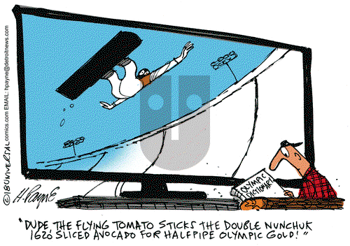 Henry Payne on Thursday February 15, 2018 Comic Strip