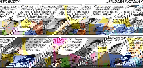 Get Fuzzy - Sunday January 9, 2011 Comic Strip