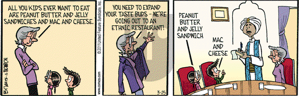 Grand Avenue on Friday March 25, 2011 Comic Strip