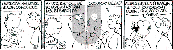 Drabble on Monday April 21, 2008 Comic Strip