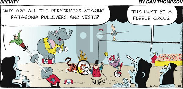 Brevity on Sunday March 10, 2019 Comic Strip
