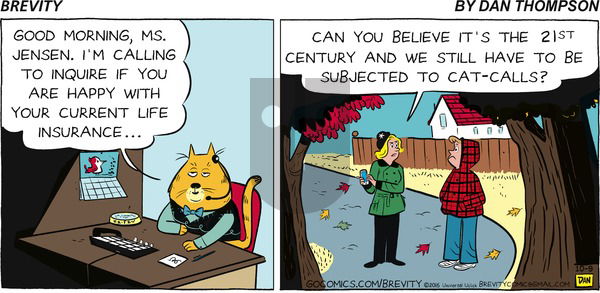 Brevity on Sunday October 9, 2016 Comic Strip