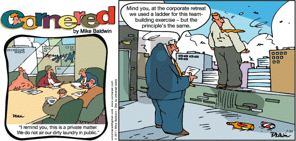 Cornered - Sunday July 24, 2011 Comic Strip