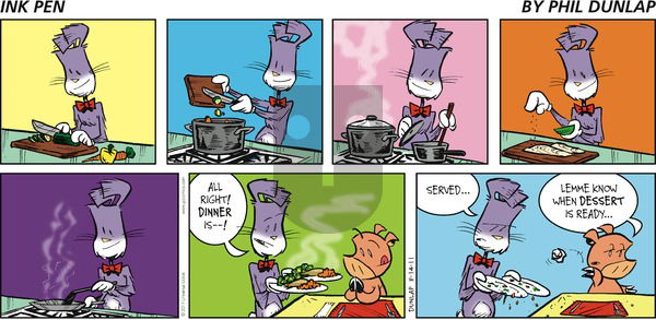 Ink Pen on Sunday August 14, 2011 Comic Strip